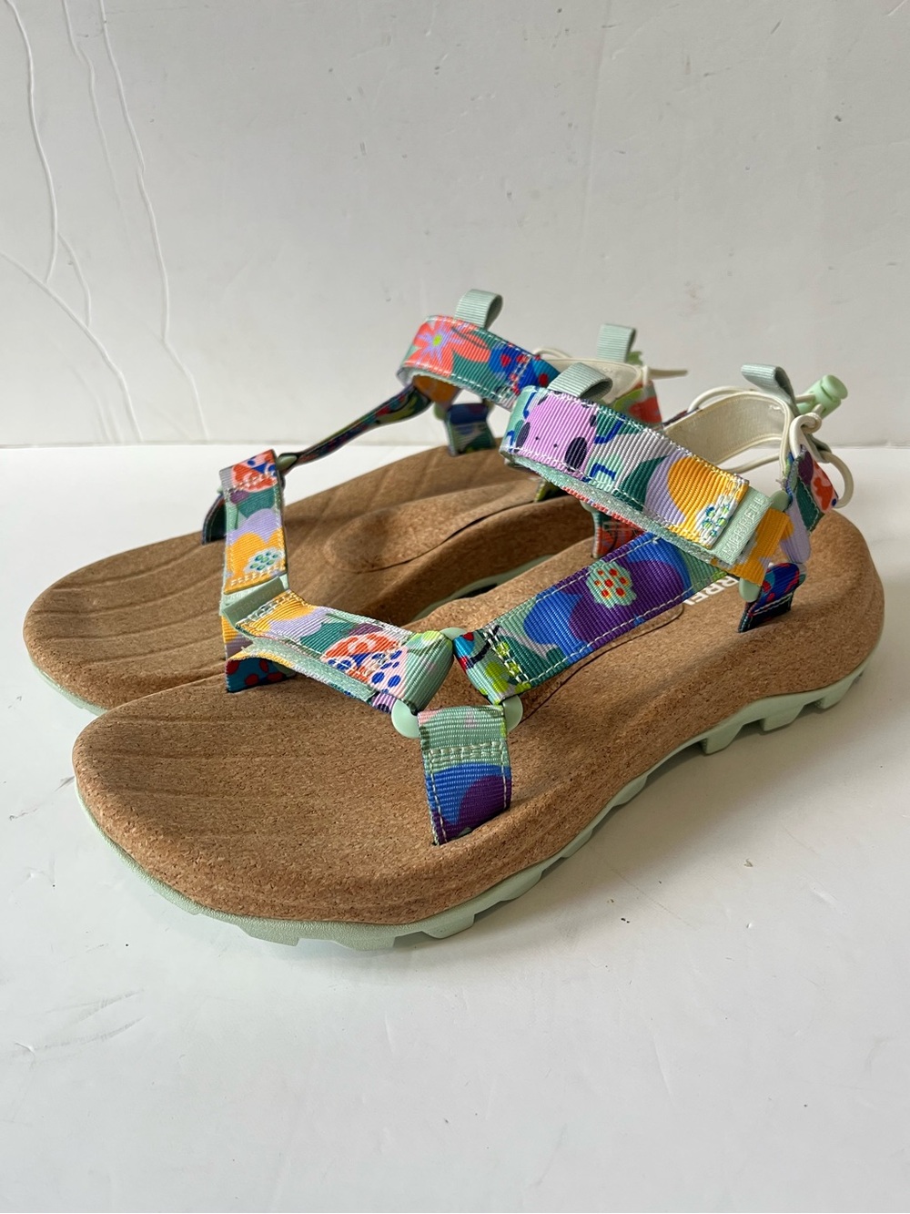 Merrell Speed Fusion performance botanist floral Strappy Sandals Women Sizes 9